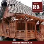 Rumah Joglo Kayu Jati Model Gladak