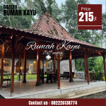 Rumah Joglo Pendopo Kayu Jati Jepara