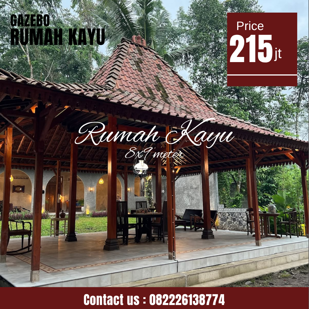 Abu Abu Inspirasi Desain Moderen Furniture Instagram Post (98) Rumah Joglo Pendopo Kayu Jati Jepara - Image 1