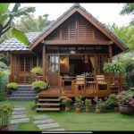 Rumah Kayu Jati Minimalis Custom Desain Berkualitas