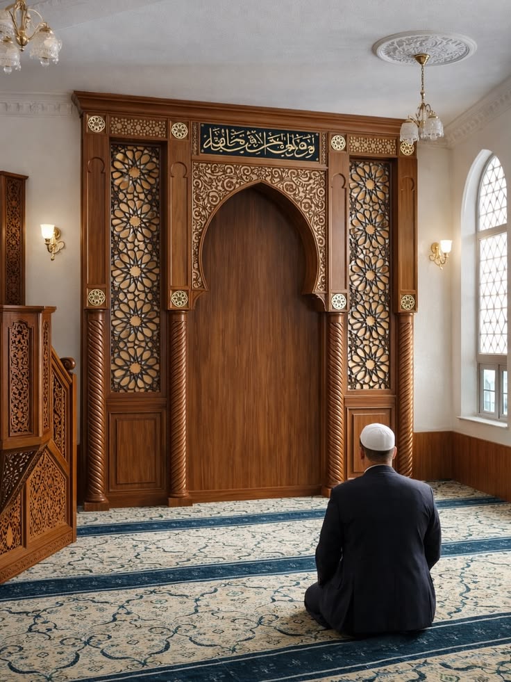 528a1e71777dcadb8d1c0993c6c766dd Jual Mihrab Masjid Kayu Jati Ukir Jepara Berkualitas Premium - Image 1