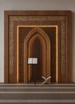 Mihrab Masjid Kayu Jati Jepara – Ukiran Mewah Harga Terbaik