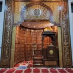 Mihrab Masjid Kayu Jati Ukiran Model Terbaru