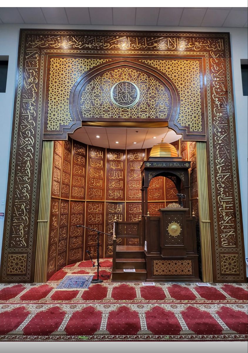 846a6670a012cb3097dd606b07542f2f Mihrab Masjid Kayu Jati Ukiran Model Terbaru - Image 1