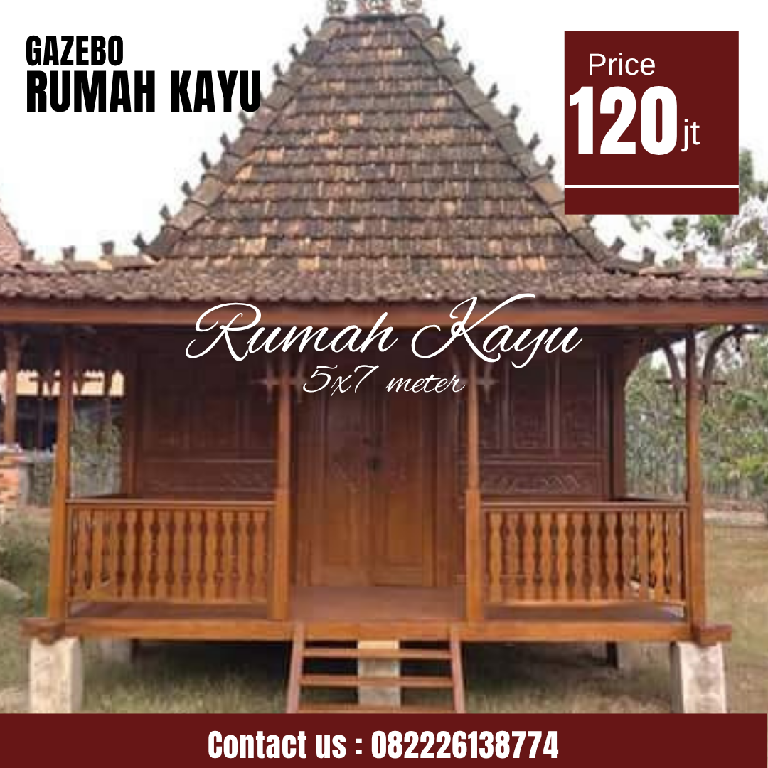Abu Abu Inspirasi Desain Moderen Furniture Instagram Post - 2026-07-03T171047.475 Jual Rumah Joglo Kayu Jati Model Jawa - Image 1