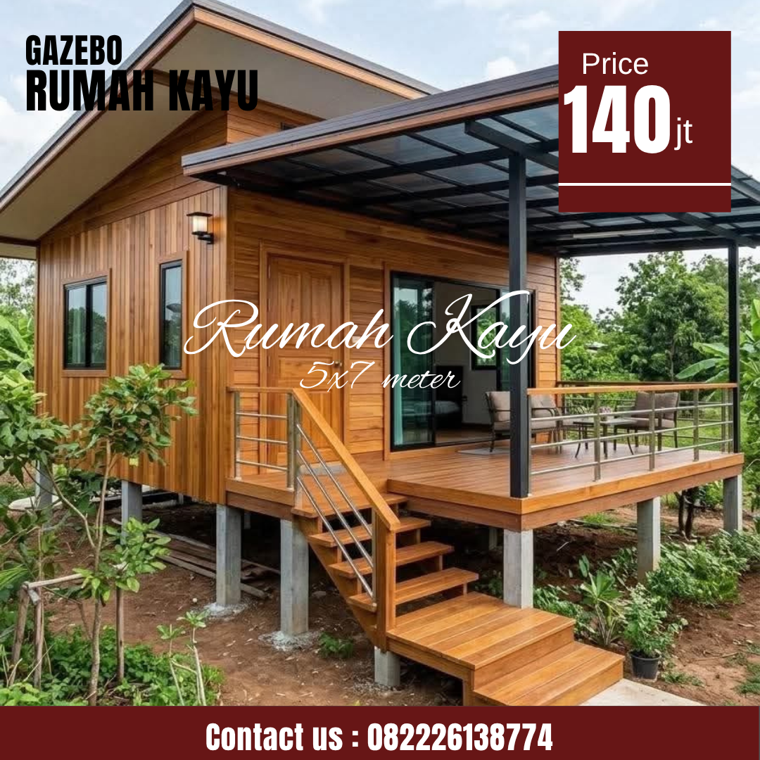 Abu Abu Inspirasi Desain Moderen Furniture Instagram Post (29) Rumah Kayu Minimalis Modern Full Jati - Image 1