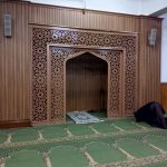 Jual Mihrab Masjid Minimalis Kayu Jati Custom Jepara