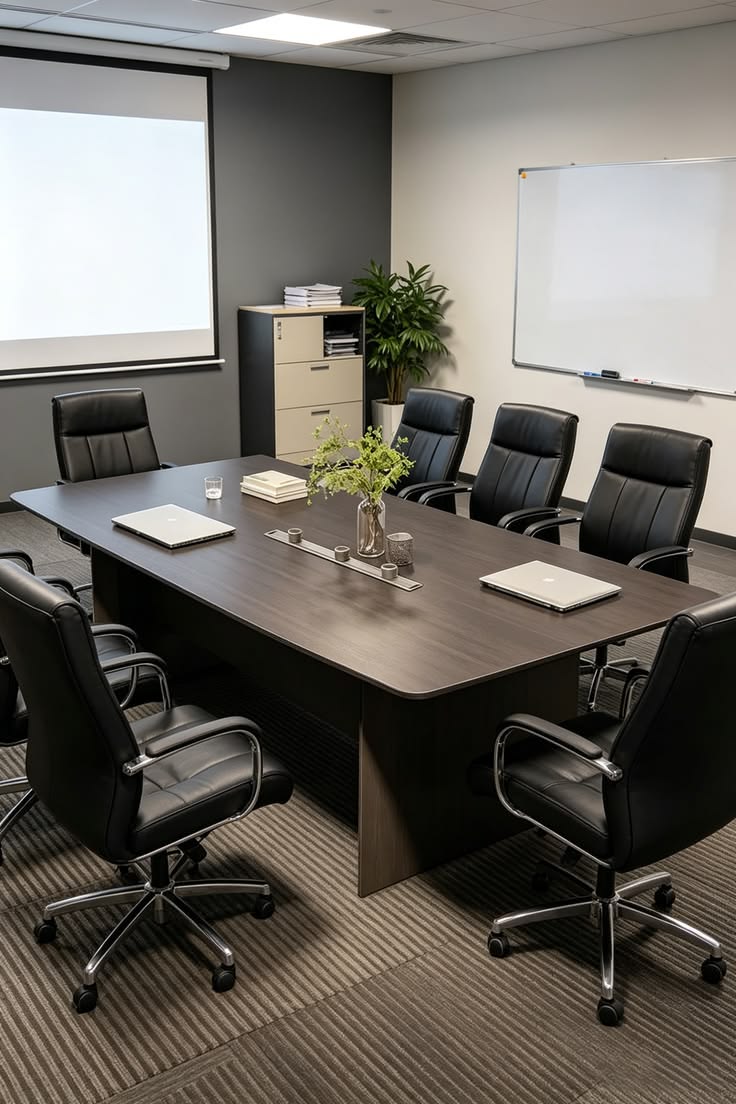 meja meeting Jual Meja Meeting Kantor Modern 8 Orang Kualitas Premium - Image 1