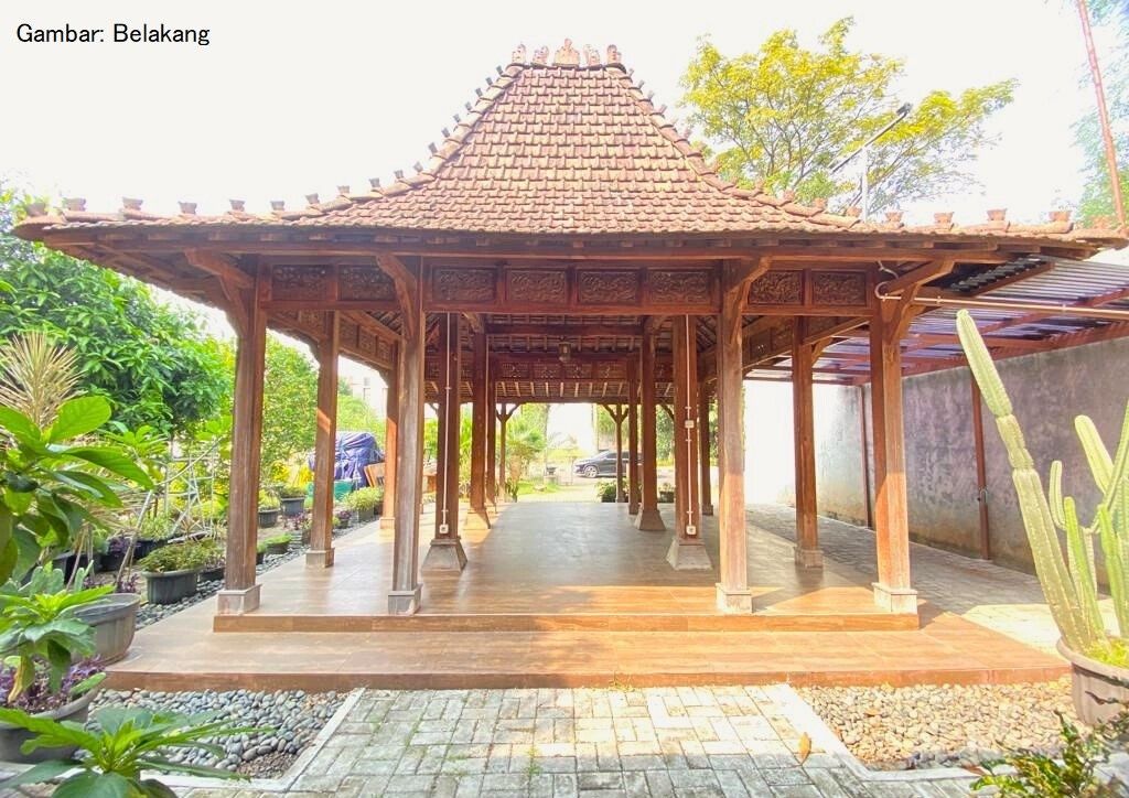 pendopo joglo Jual Pendopo Joglo Kayu Jati Berkualitas Tinggi Harga Terjangkau - Image 1