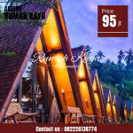 Rumah Kayu Segitiga Modern Minimalis Desain A-Frame Eksklusif