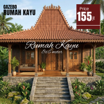 Jual Rumah Joglo Kayu Jati Mewah – Klasik, Kokoh & Elegan