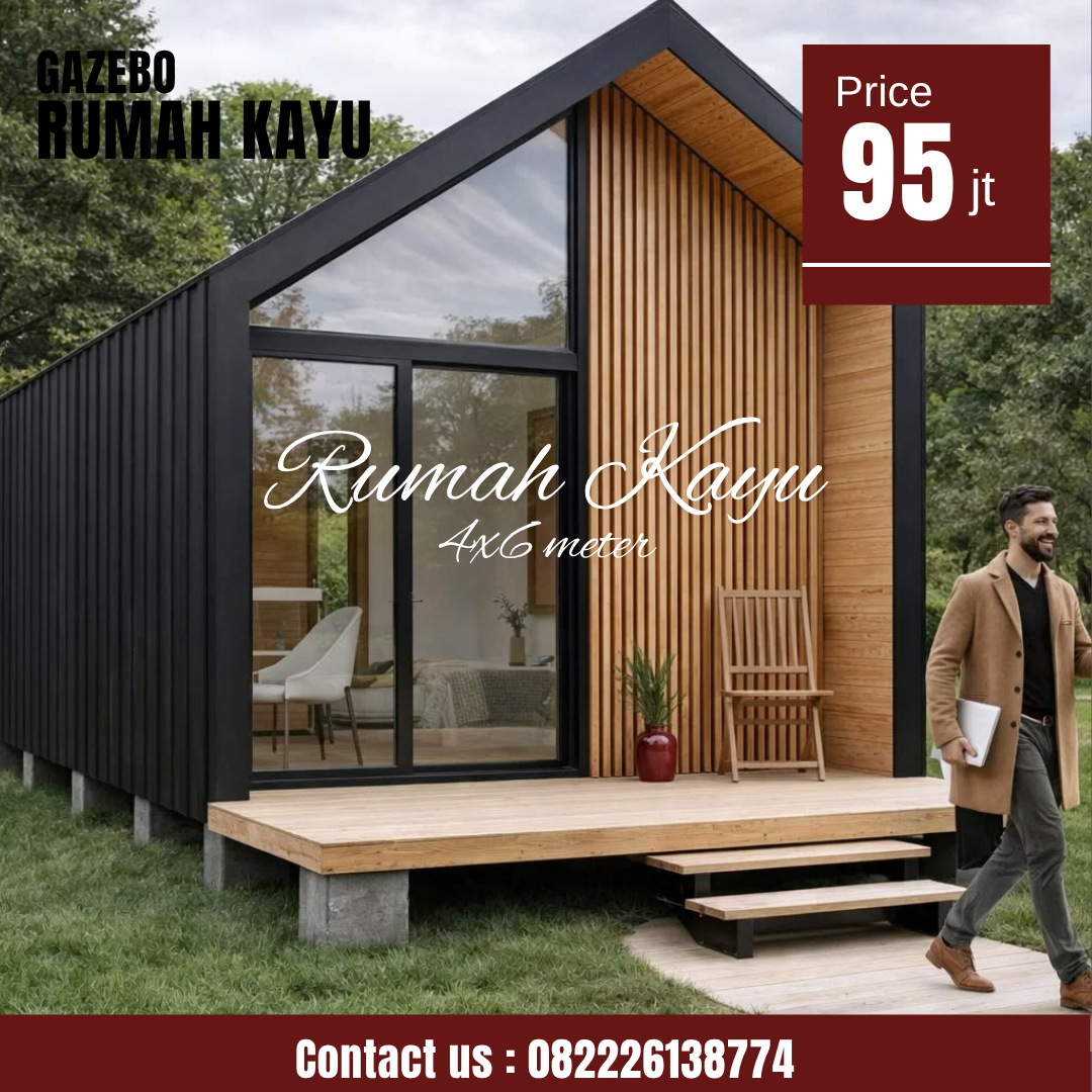 Abu Abu Inspirasi Desain Moderen Furniture Instagram Post (79) Jual Rumah Kayu Cabin Modern Estetik Harga Terjangkau - Image 1