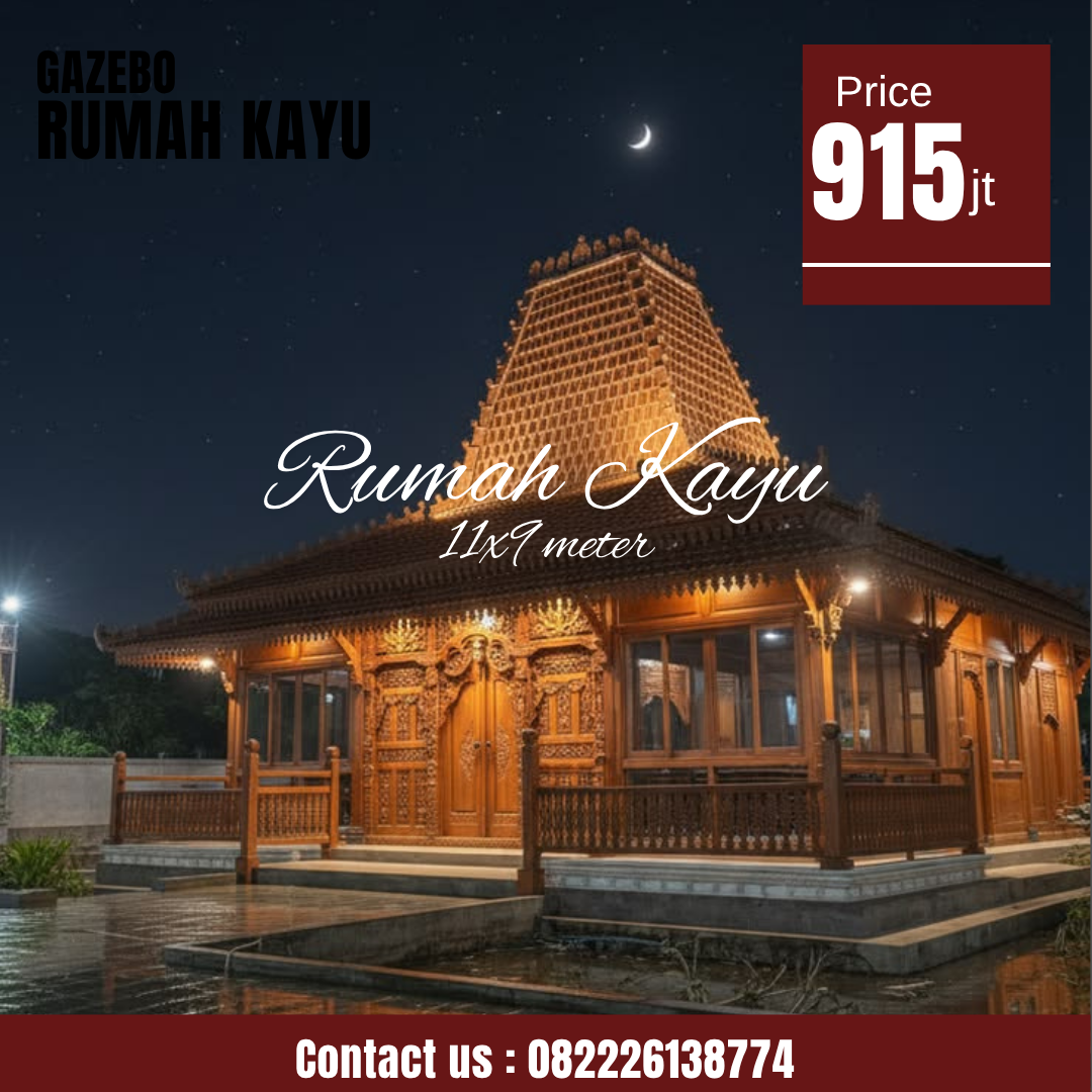 Abu Abu Inspirasi Desain Moderen Furniture Instagram Post - 2026-09-19T020308.939 Jual Rumah Joglo Kayu Jati Premium Full Kayu - Image 1