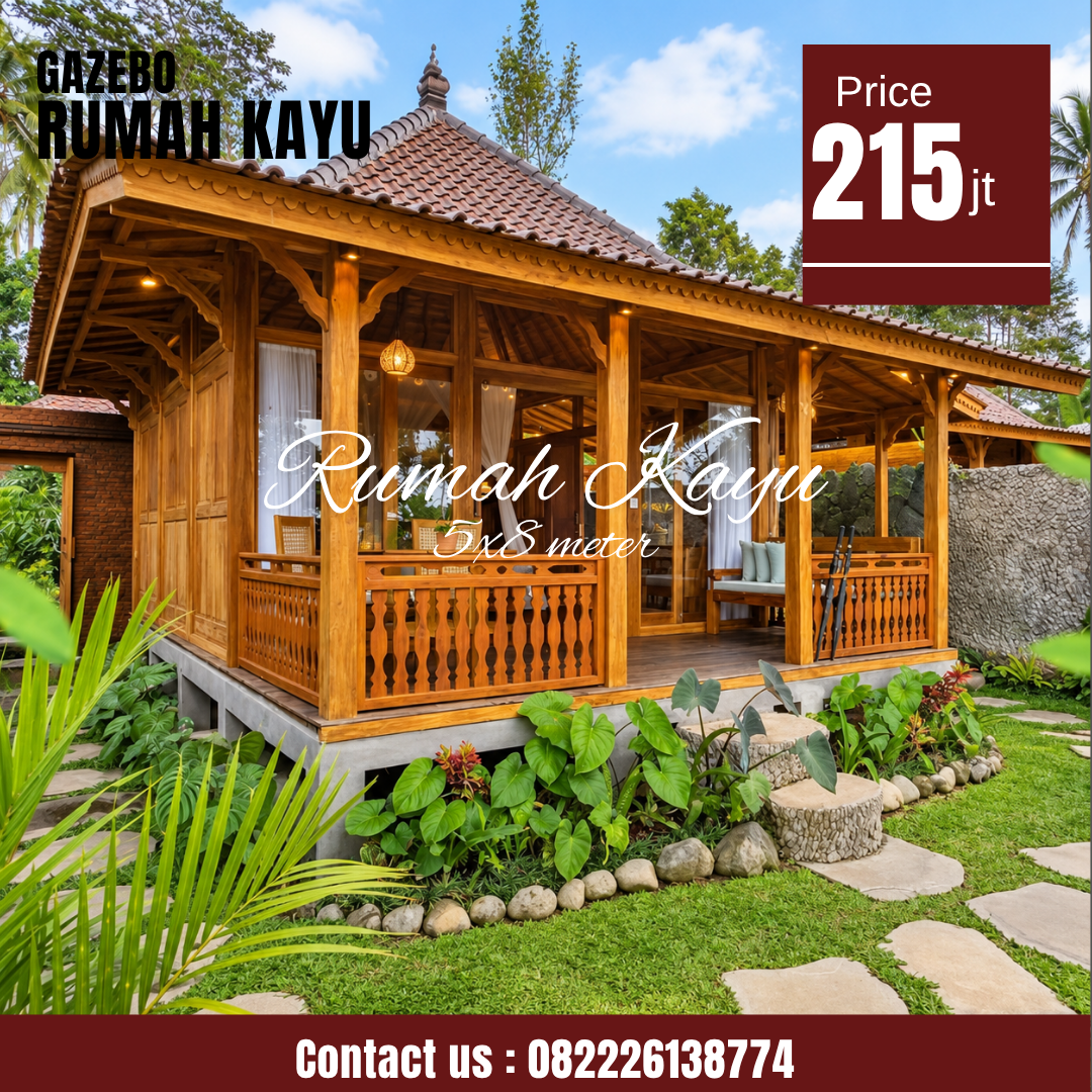 Abu Abu Inspirasi Desain Moderen Furniture Instagram Post - 2026-09-21T163322.445 Rumah Joglo Kayu Jati Premium Cocok untuk Villa - Image 1