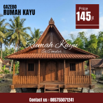 Rumah Joglo Jawa Klasik dari Kayu Jati Berkualitas